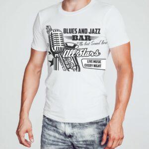 Camiseta Blue and Jazz
